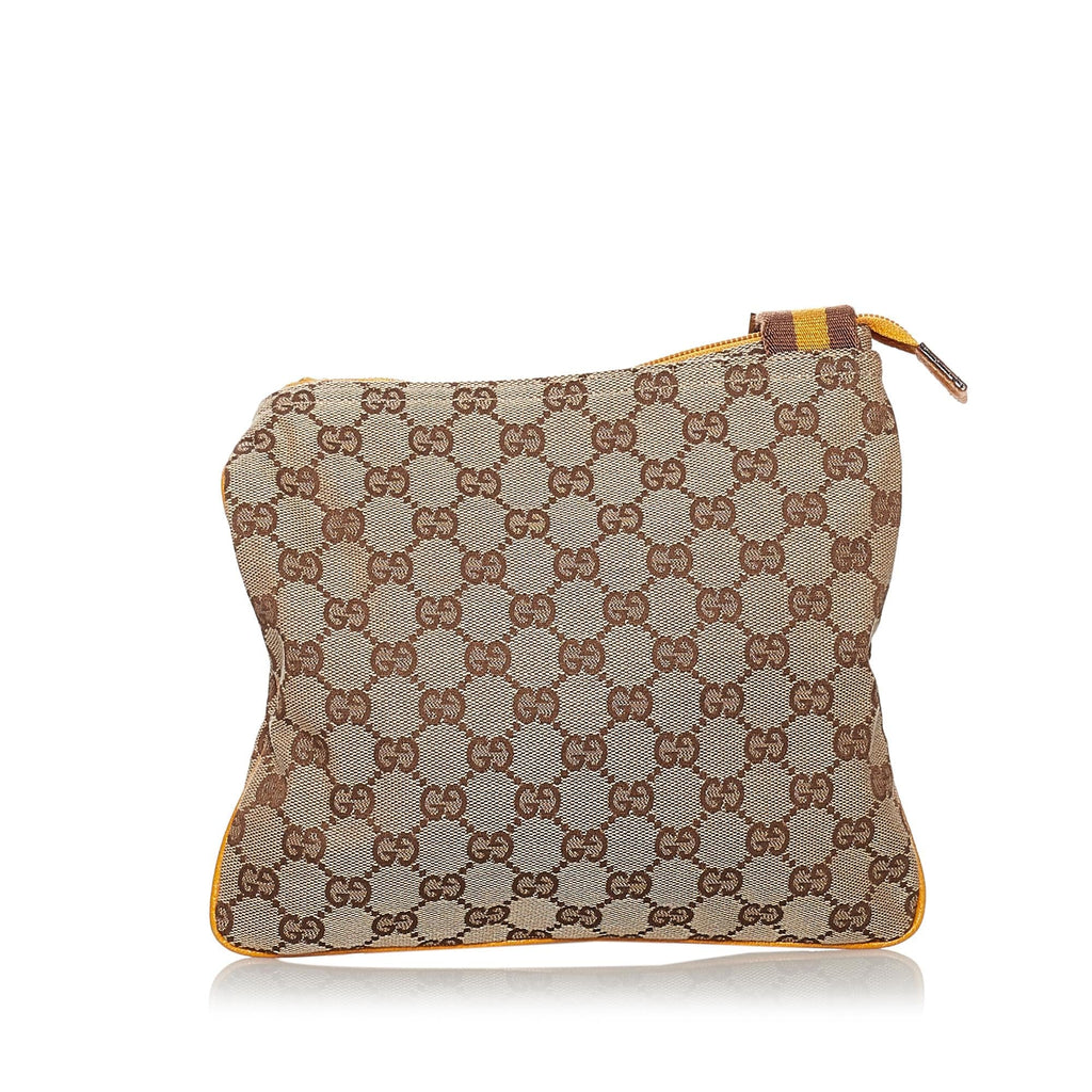 Gucci Gucci Canvas Web Crossbody Bag (SHG-30269)