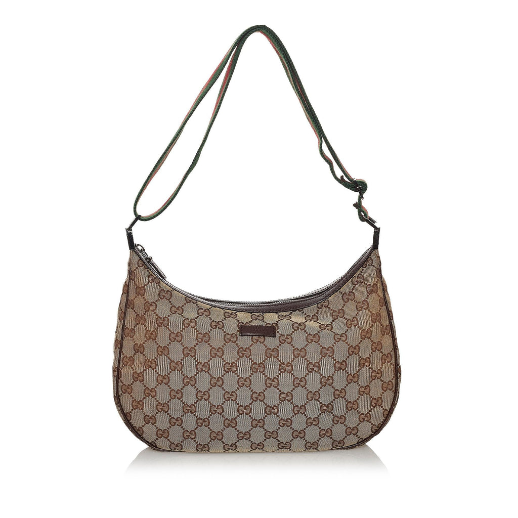 Gucci Gucci Canvas Web Crossbody Bag (SHG-30475)