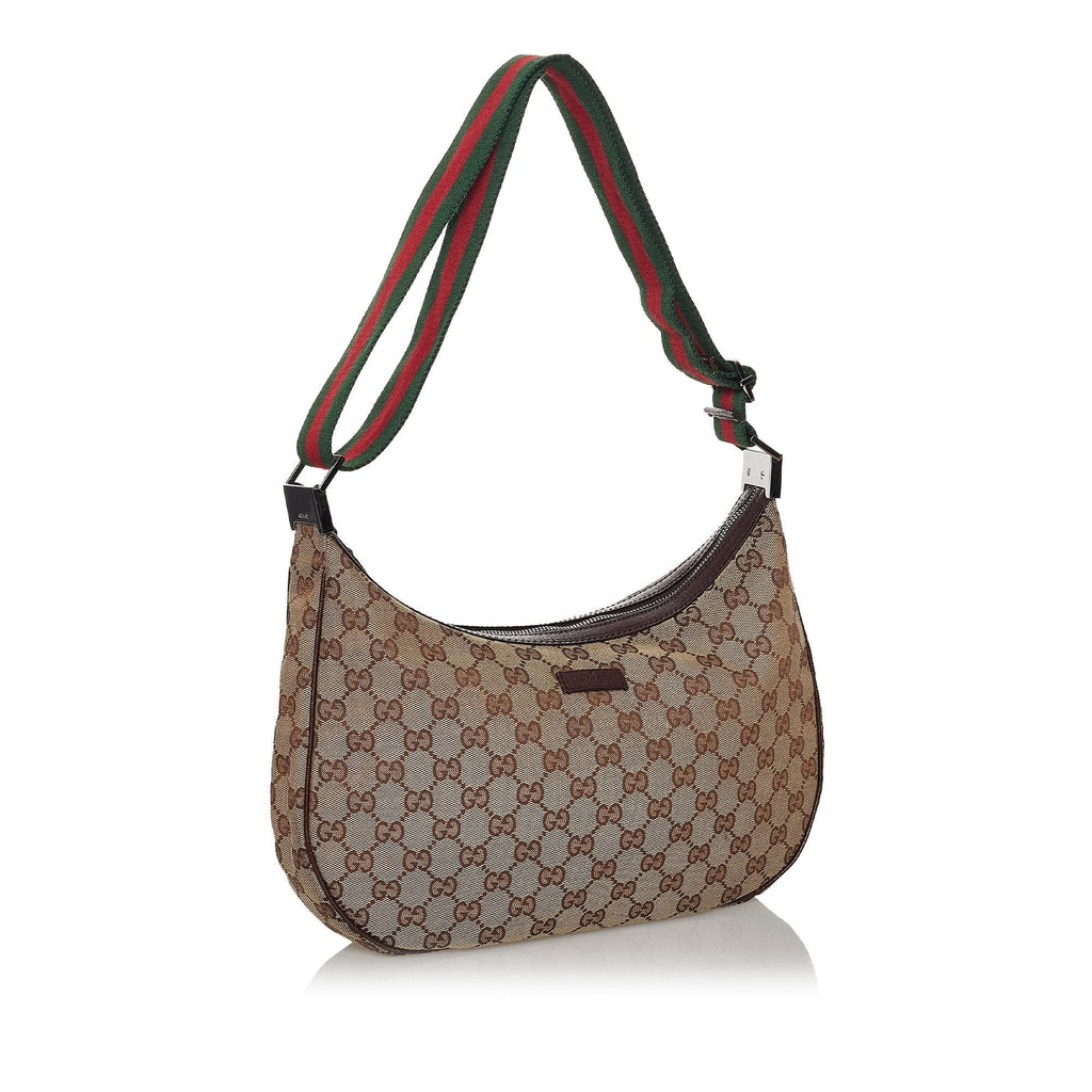 Gucci Gucci Canvas Web Crossbody Bag (SHG-30475)