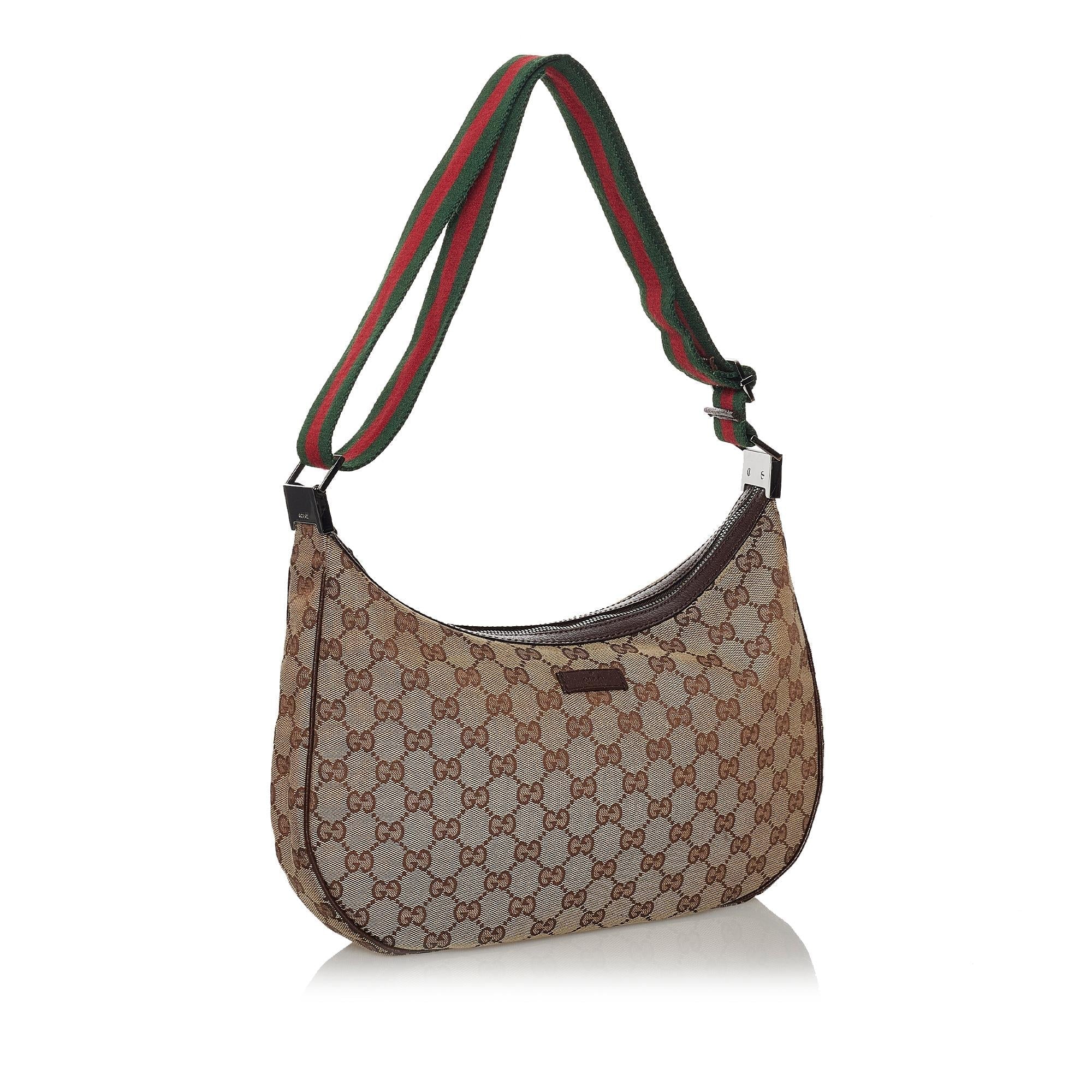 Gucci Gucci Canvas Web Crossbody Bag (SHG-30475)