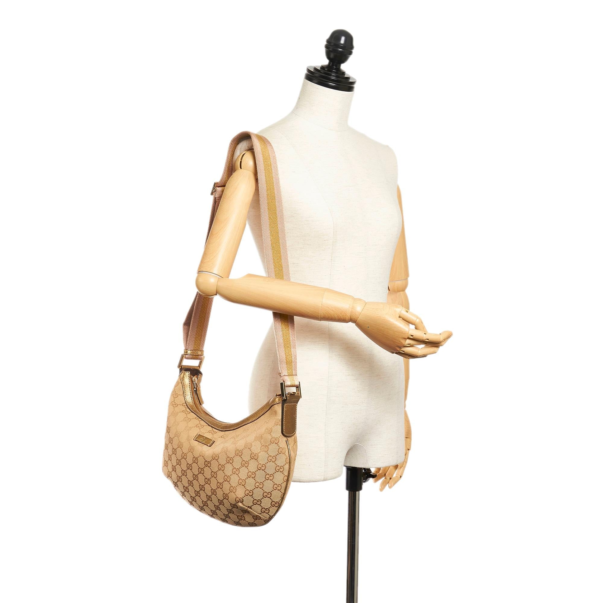 Gucci Gucci Canvas Web Crossbody Bag (SHG-32086)