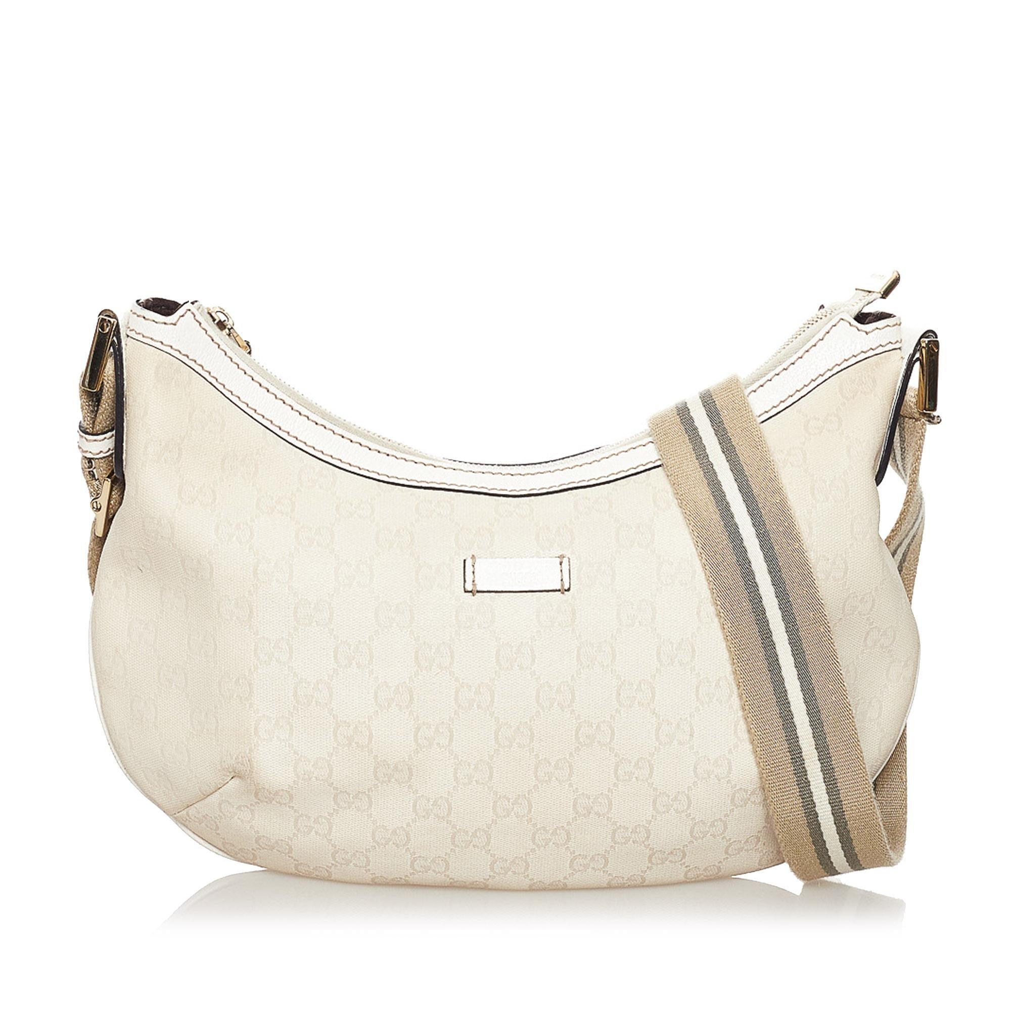Gucci Gucci Canvas Web Crossbody Bag (SHG-33312)