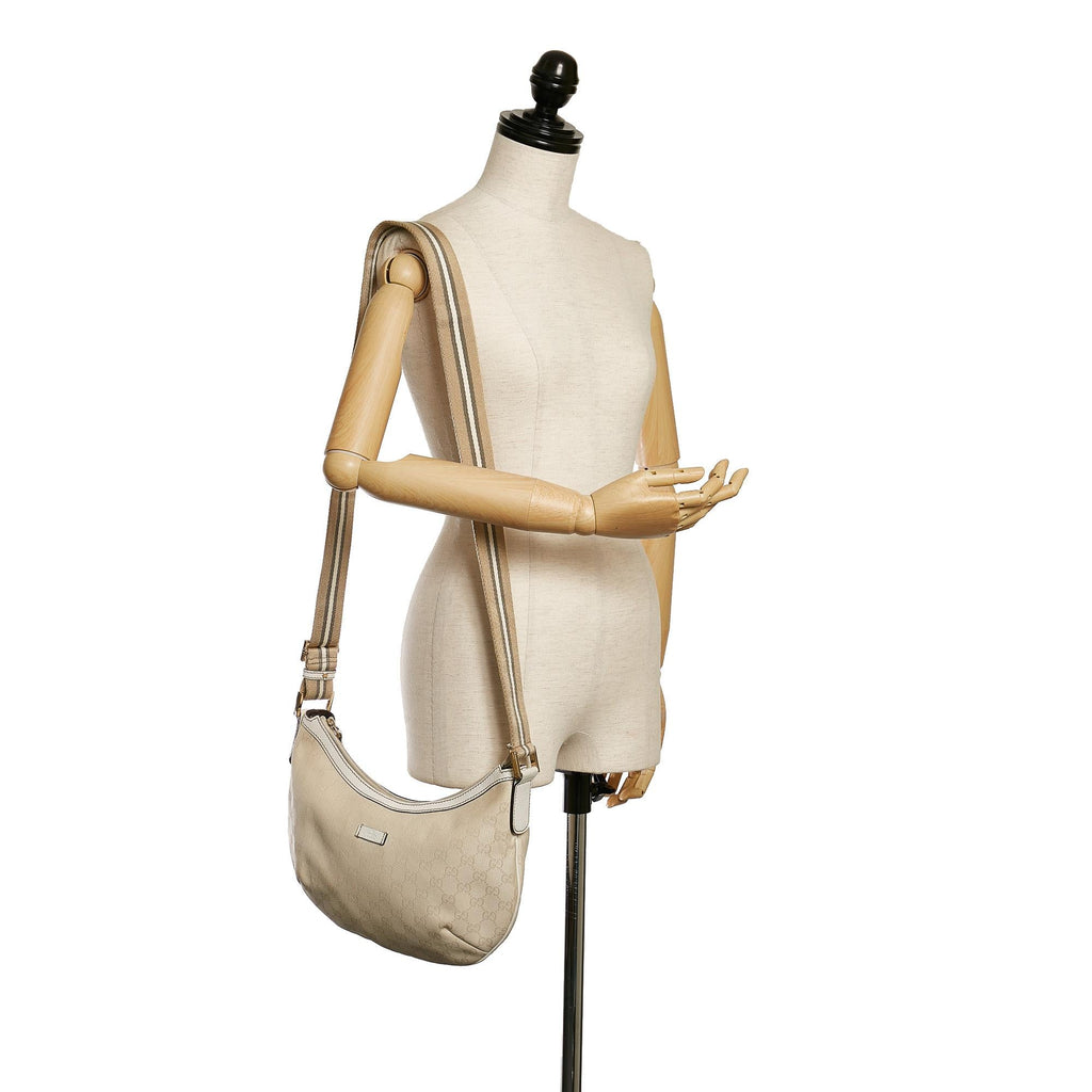Gucci Gucci Canvas Web Crossbody Bag (SHG-33312)
