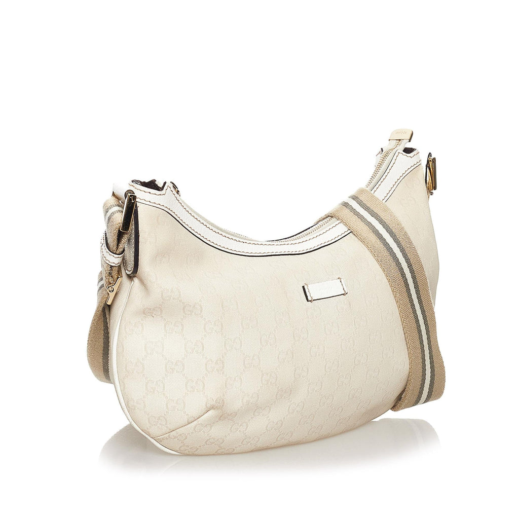 Gucci Gucci Canvas Web Crossbody Bag (SHG-33312)