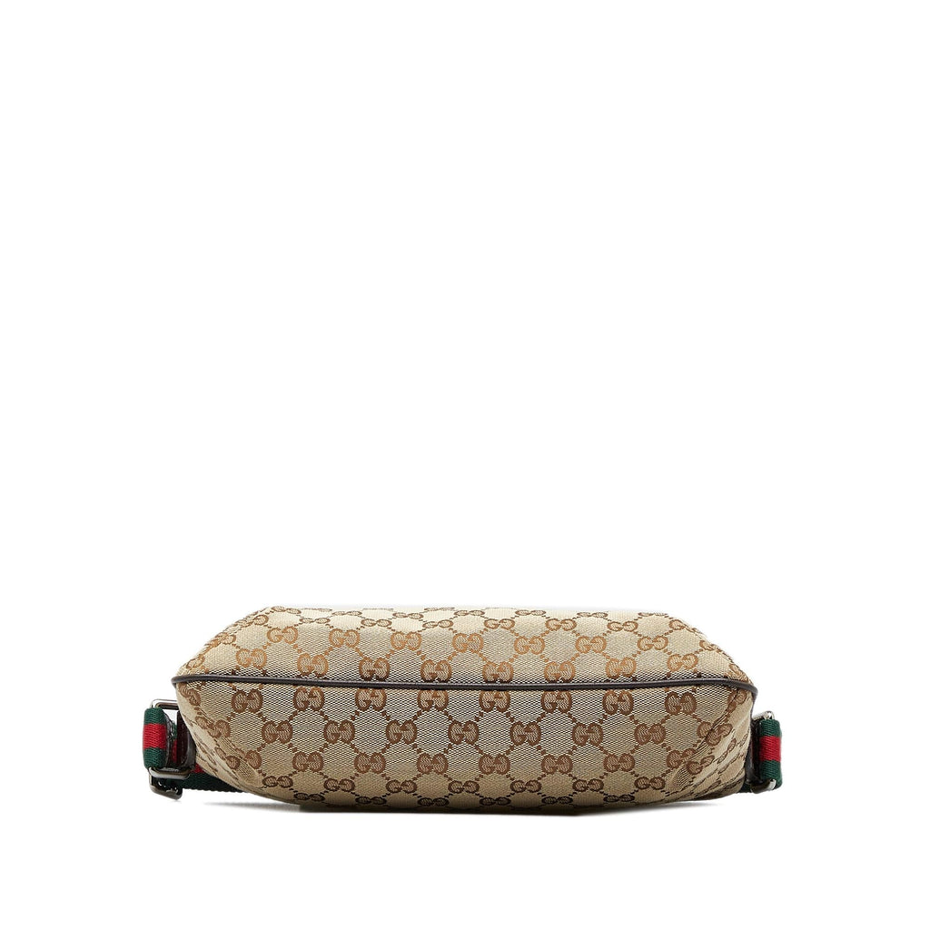 Gucci GG Canvas Web Crossbody (SHG-jpONI7)