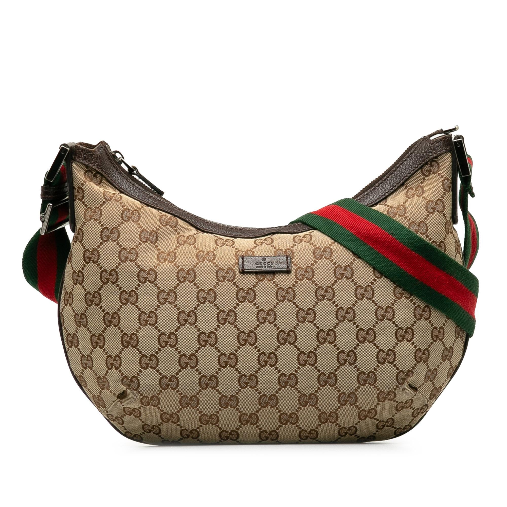 Gucci GG Canvas Web Crossbody (SHG-bpNgYQ)