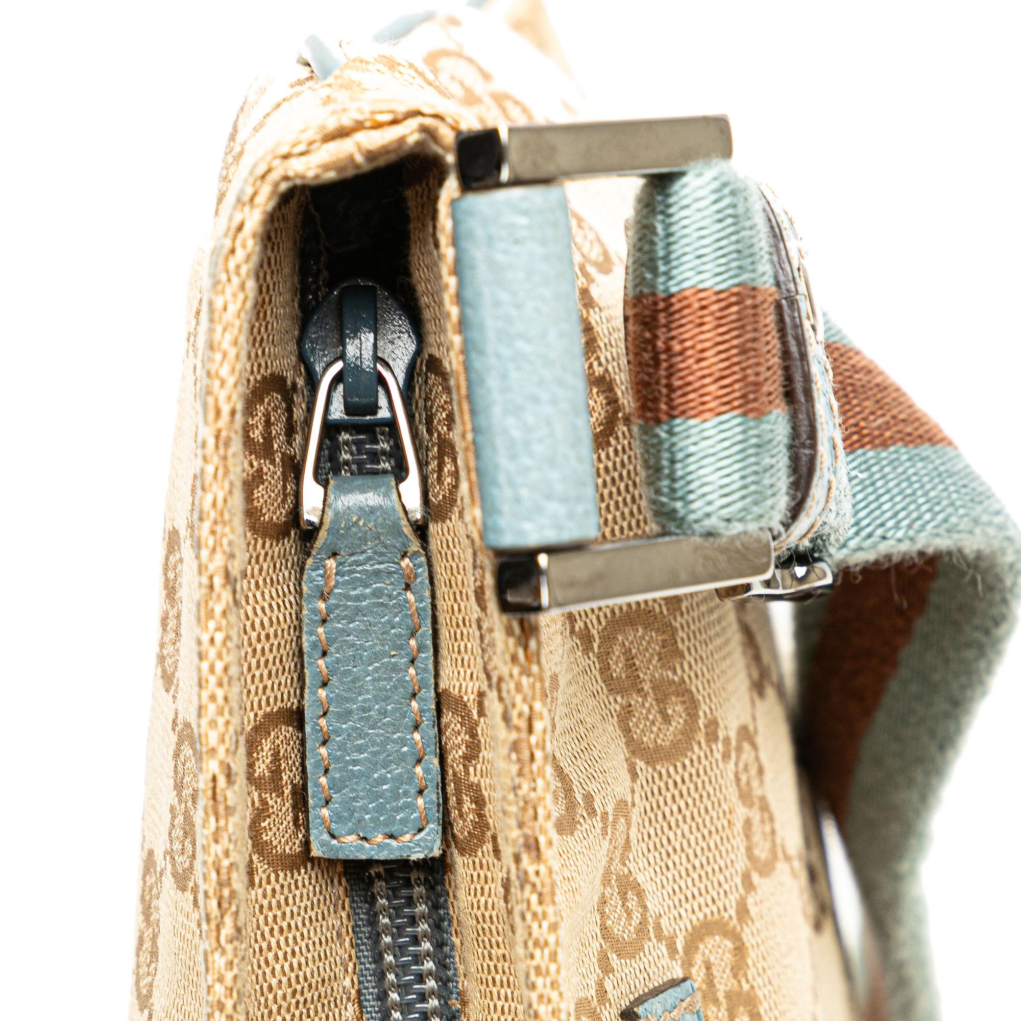 Gucci GG Canvas Web Crossbody