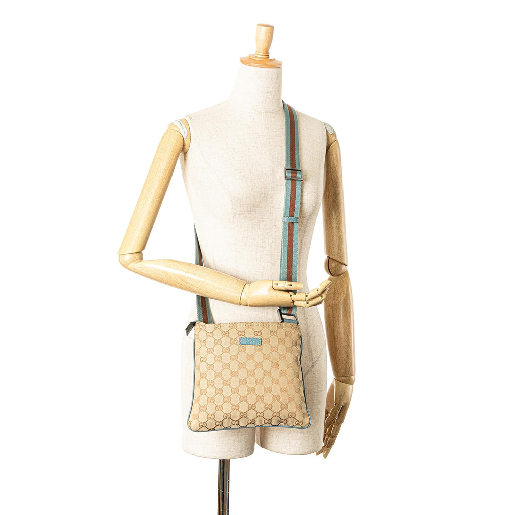 Gucci GG Canvas Web Crossbody