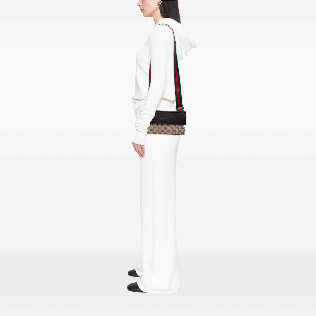 Gucci GG Canvas Web Crossbody
