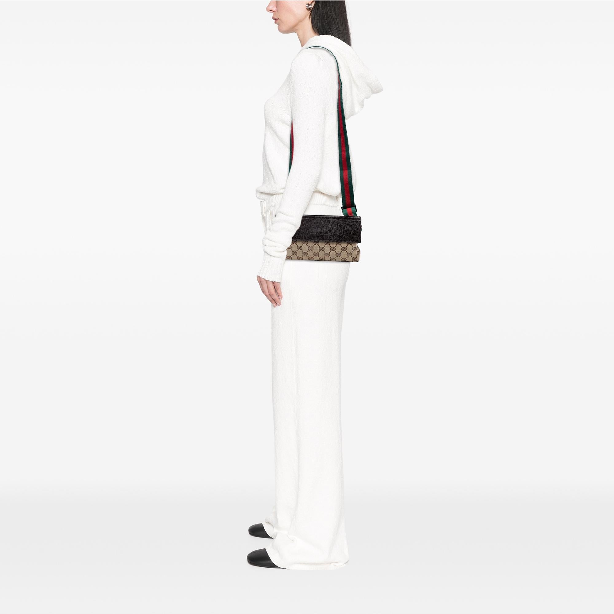 Gucci GG Canvas Web Crossbody