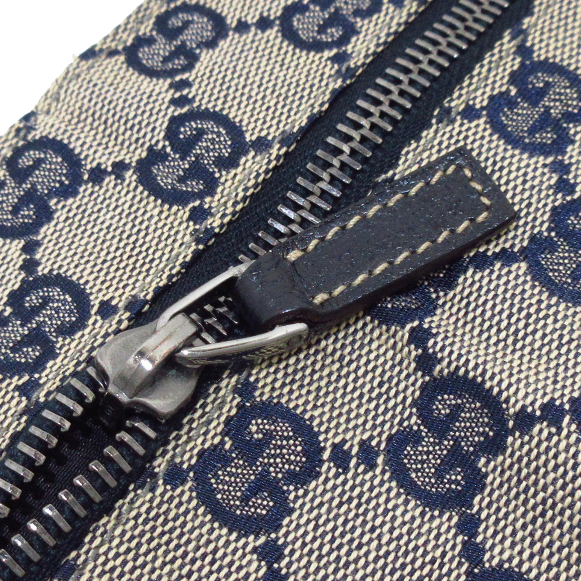 Gucci GG Canvas Web Double Pocket Belt Bag (SHG-R2ckk7)