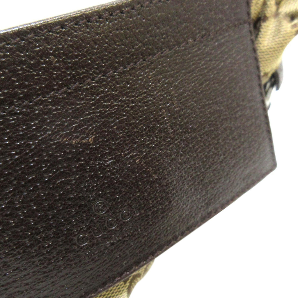 Gucci GG Canvas Web Double Pocket Belt Bag (SHG-8sdlRV)