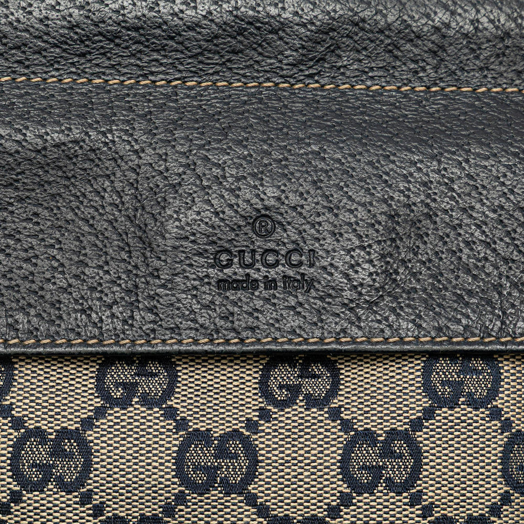 Gucci GG Canvas Web Double Pocket Belt Bag