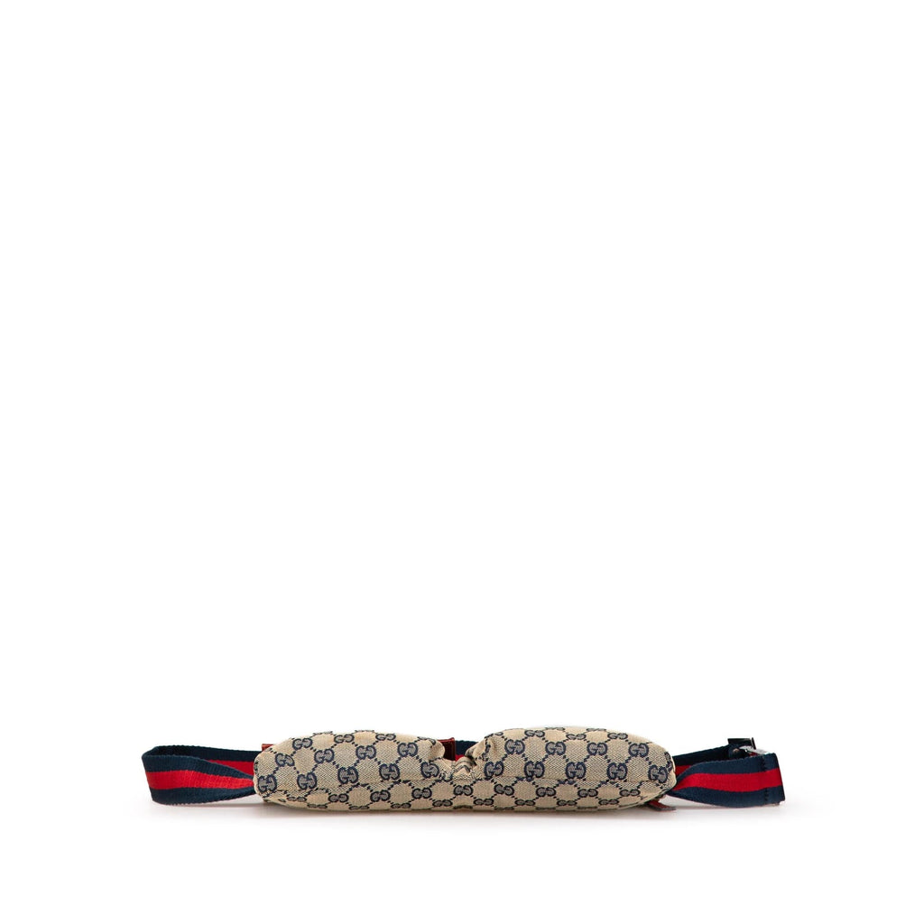 Gucci GG Canvas Web Double Pocket Belt Bag