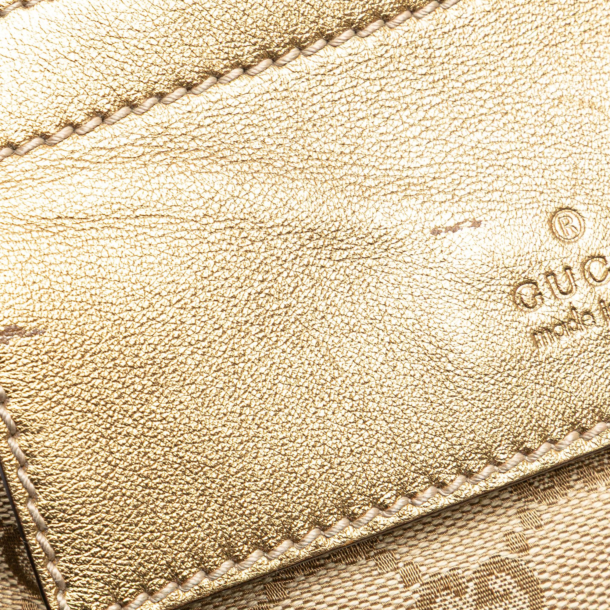 Gucci GG Canvas Web Double Pocket Belt Bag