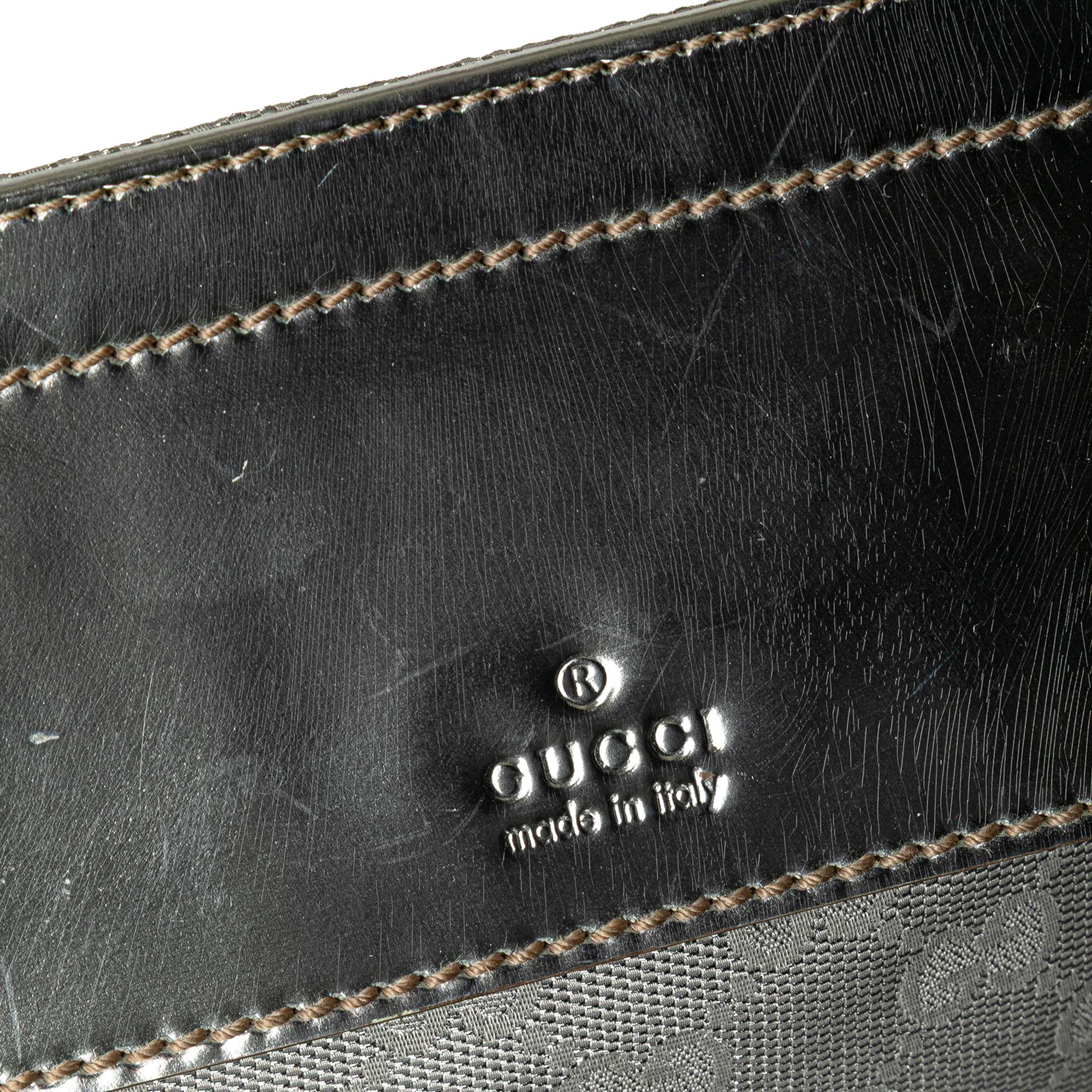 Gucci GG Canvas Web Double Pocket Belt Bag