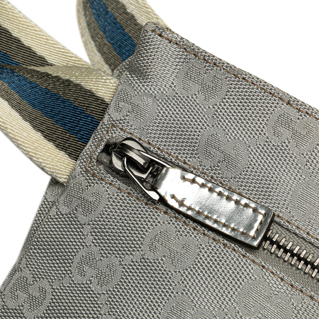 Gucci GG Canvas Web Double Pocket Belt Bag