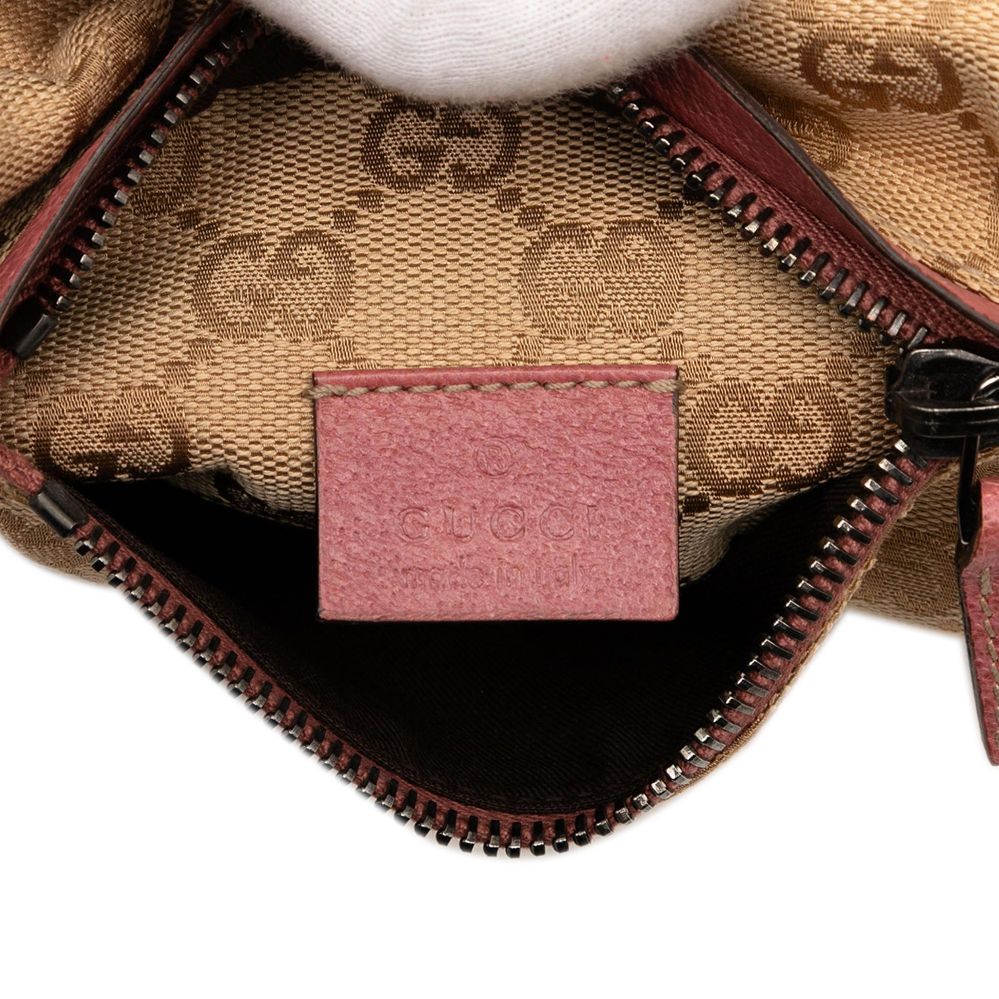 Gucci GG Canvas Web Double Pocket Belt Bag