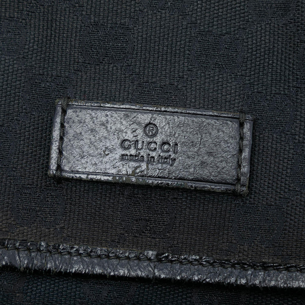 Gucci GG Canvas Web Flap MessLBger Bag