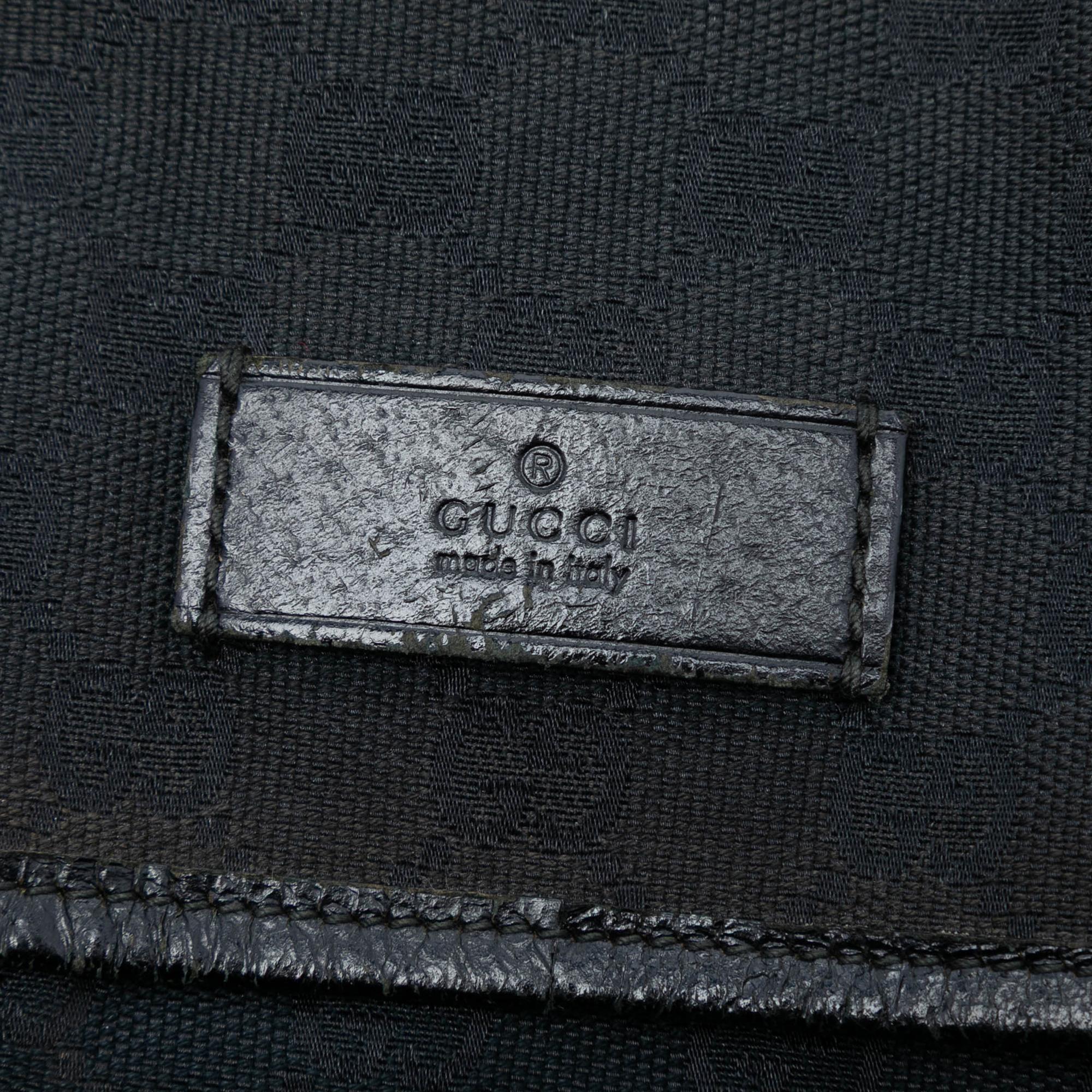 Gucci GG Canvas Web Flap MessLBger Bag