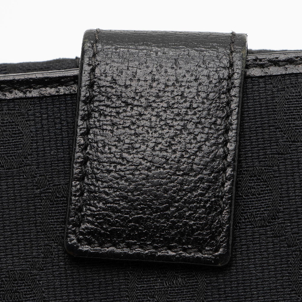 Gucci GG Canvas Web French Wallet (SHF-23107)