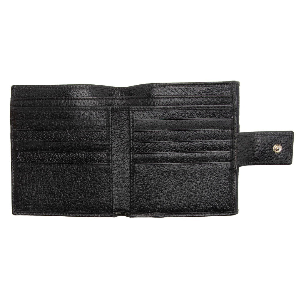 Gucci GG Canvas Web French Wallet (SHF-23107)