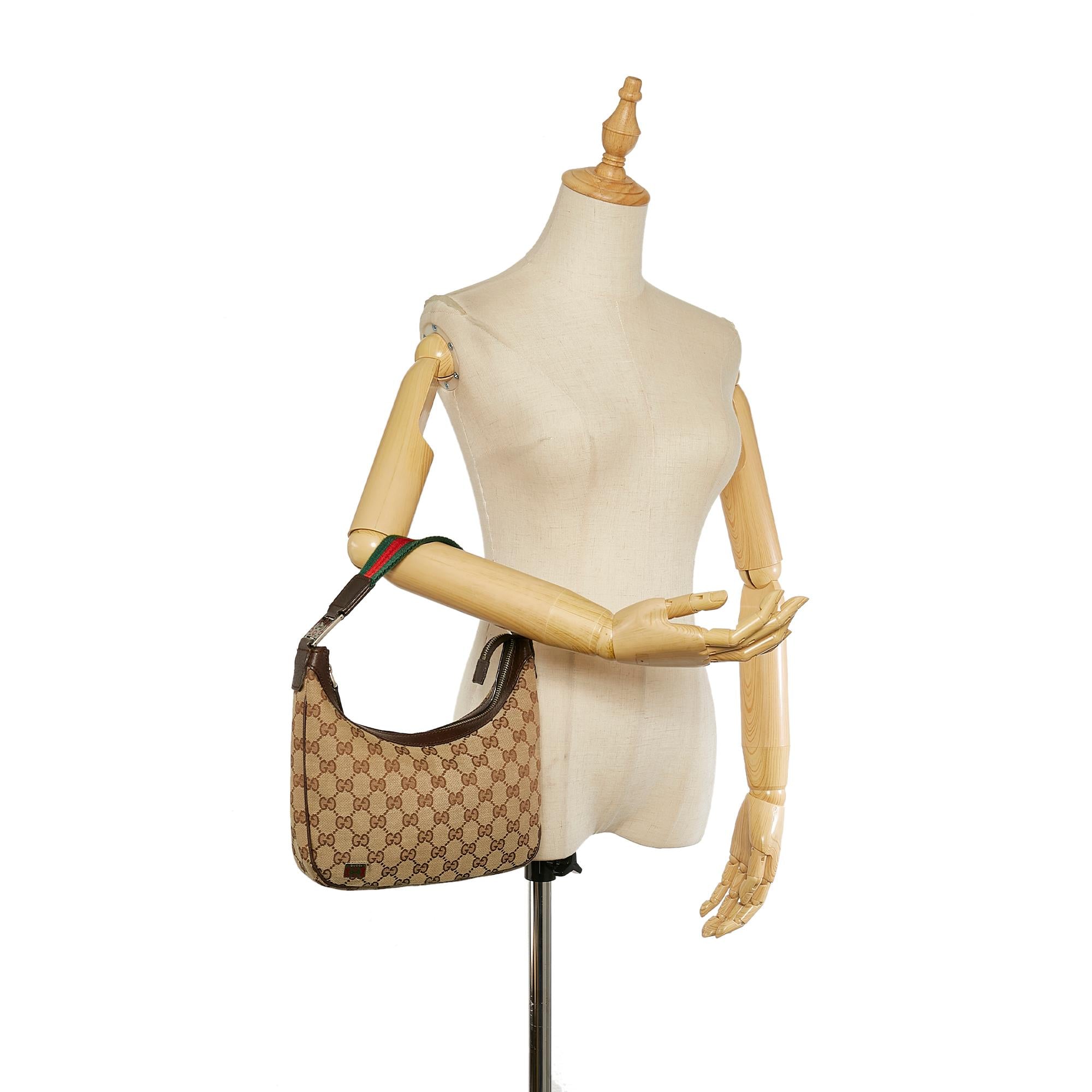 Gucci Gucci Canvas Web Handbag (SHG-26652)