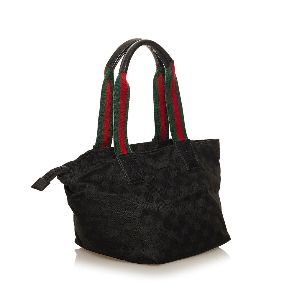 Gucci Gucci Canvas Web Handbag (SHG-29364)