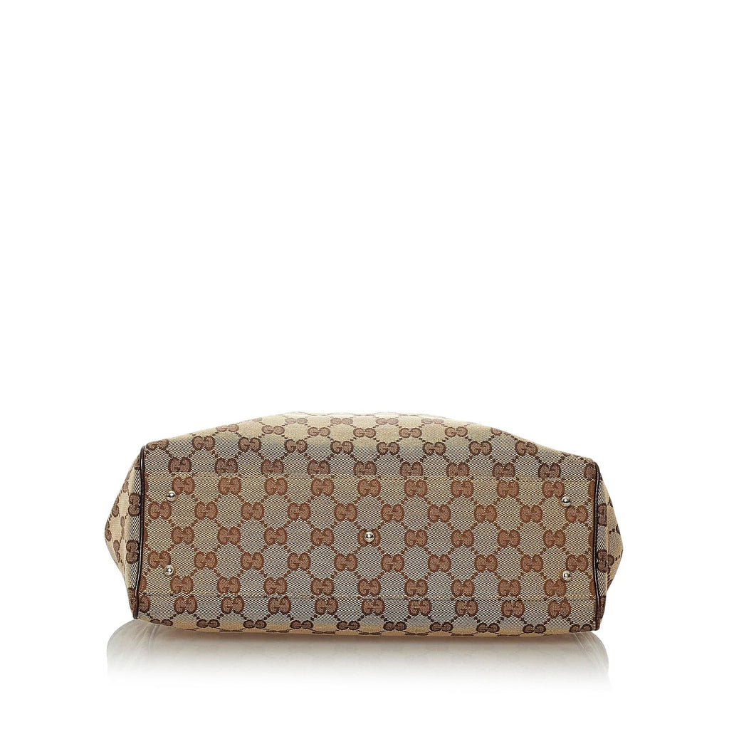 Gucci Gucci Canvas Web Handbag (SHG-29367)