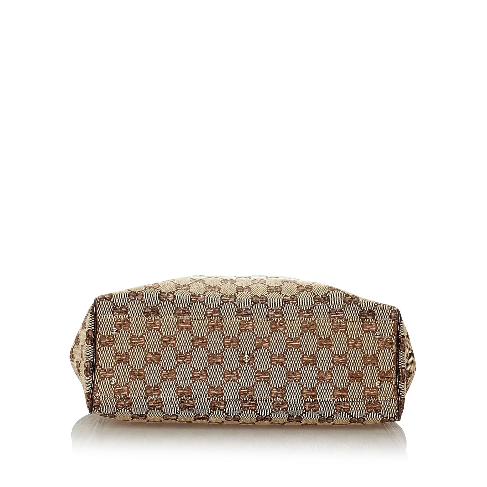 Gucci Gucci Canvas Web Handbag (SHG-29367)