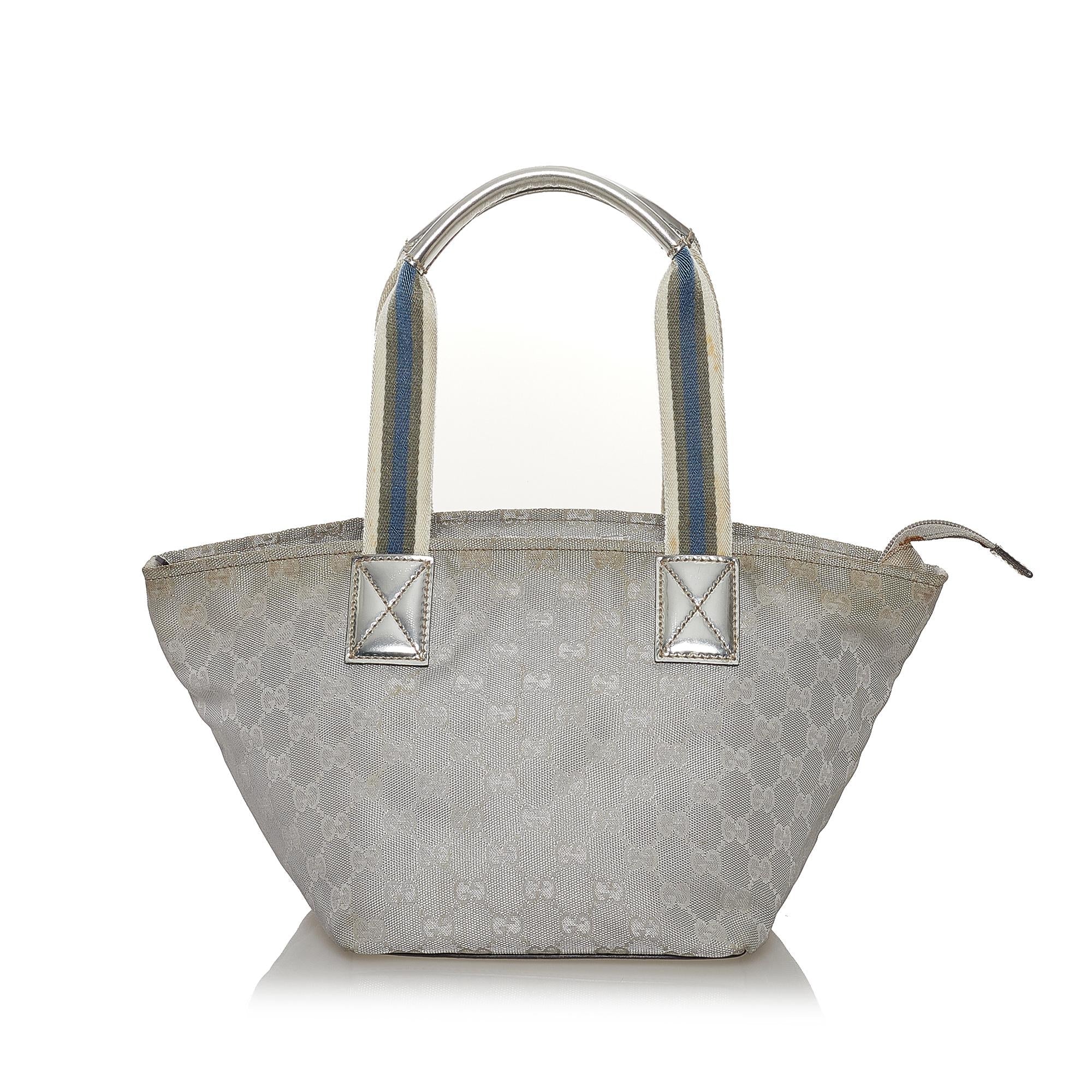 Gucci Gucci Canvas Web Handbag (SHG-32931)