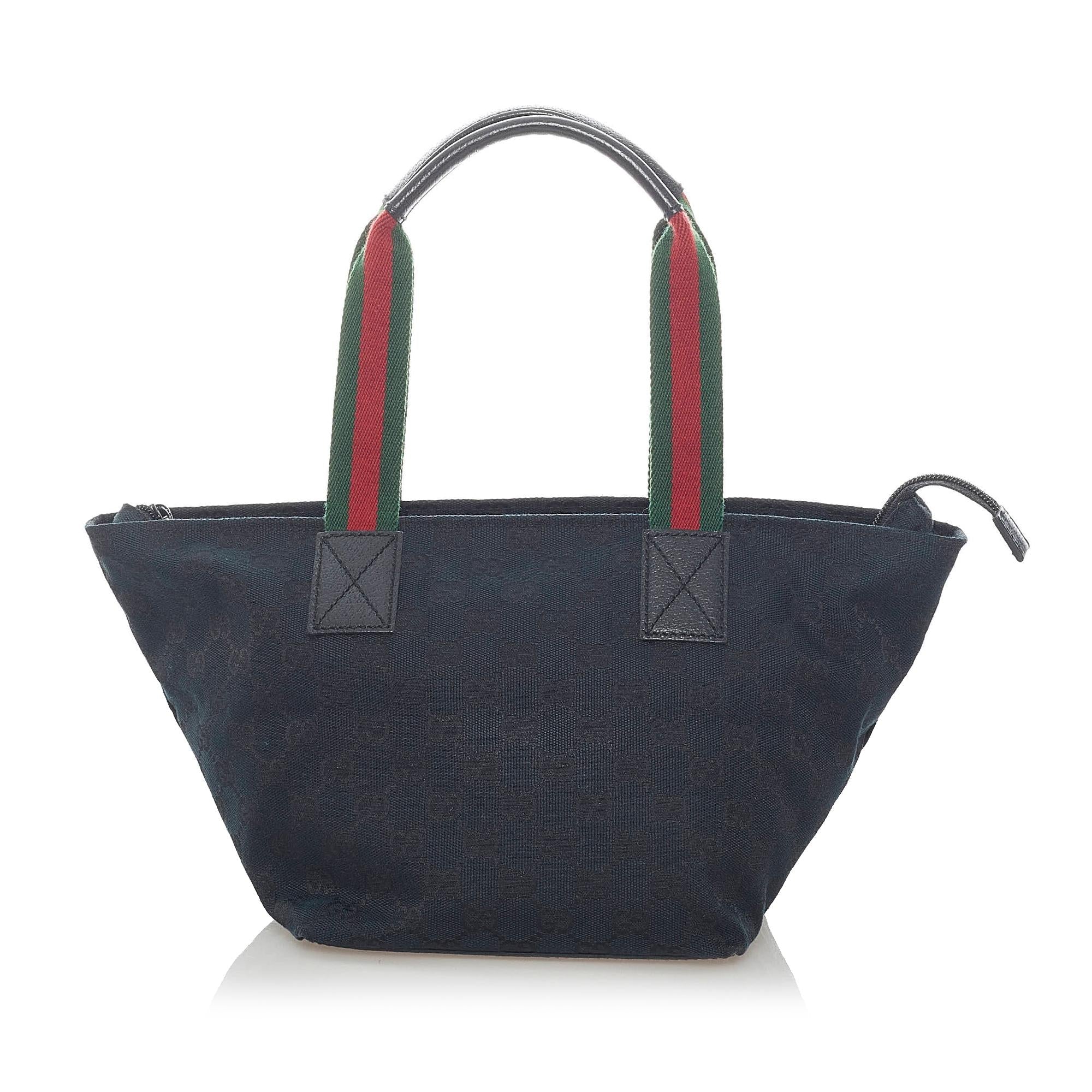 Gucci Gucci Canvas Web Handbag (SHG-33014)