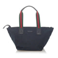 Gucci Gucci Canvas Web Handbag (SHG-33014)