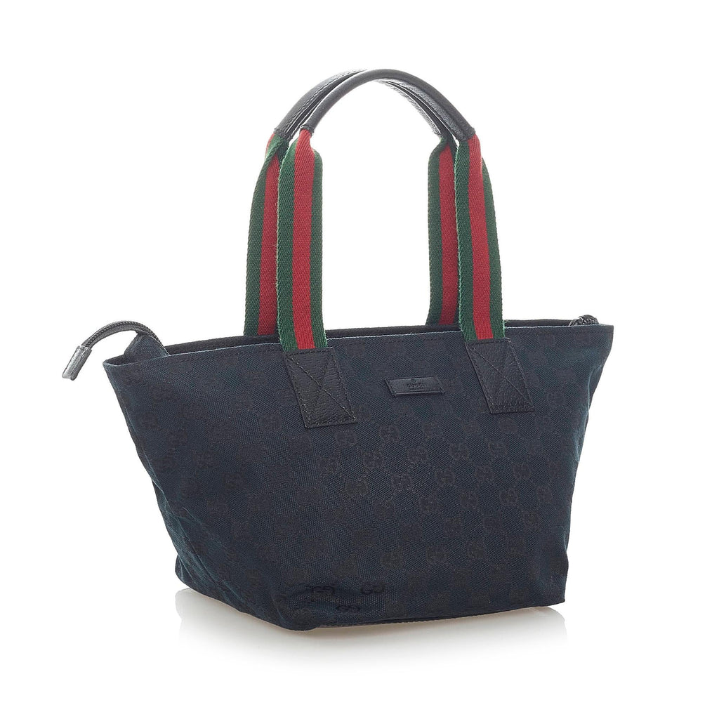 Gucci Gucci Canvas Web Handbag (SHG-33014)