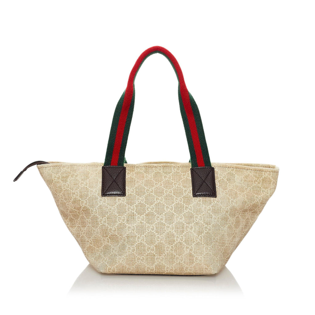 Gucci Gucci Canvas Web Handbag (SHG-33394)