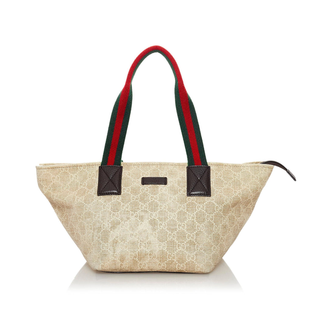 Gucci Gucci Canvas Web Handbag (SHG-33394)