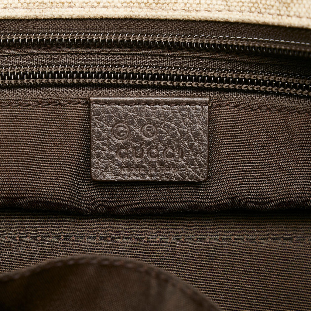 Gucci Gucci Canvas Web Handbag (SHG-33394)