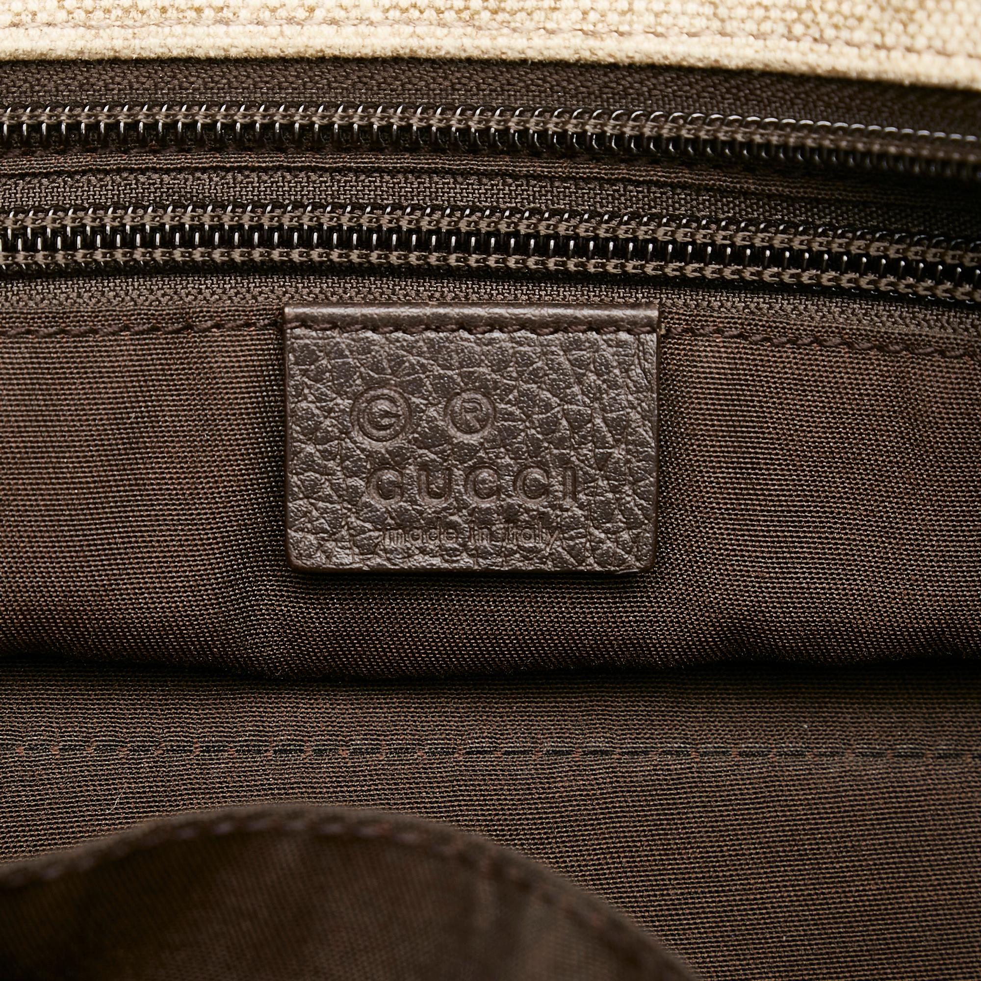Gucci Gucci Canvas Web Handbag (SHG-33394)