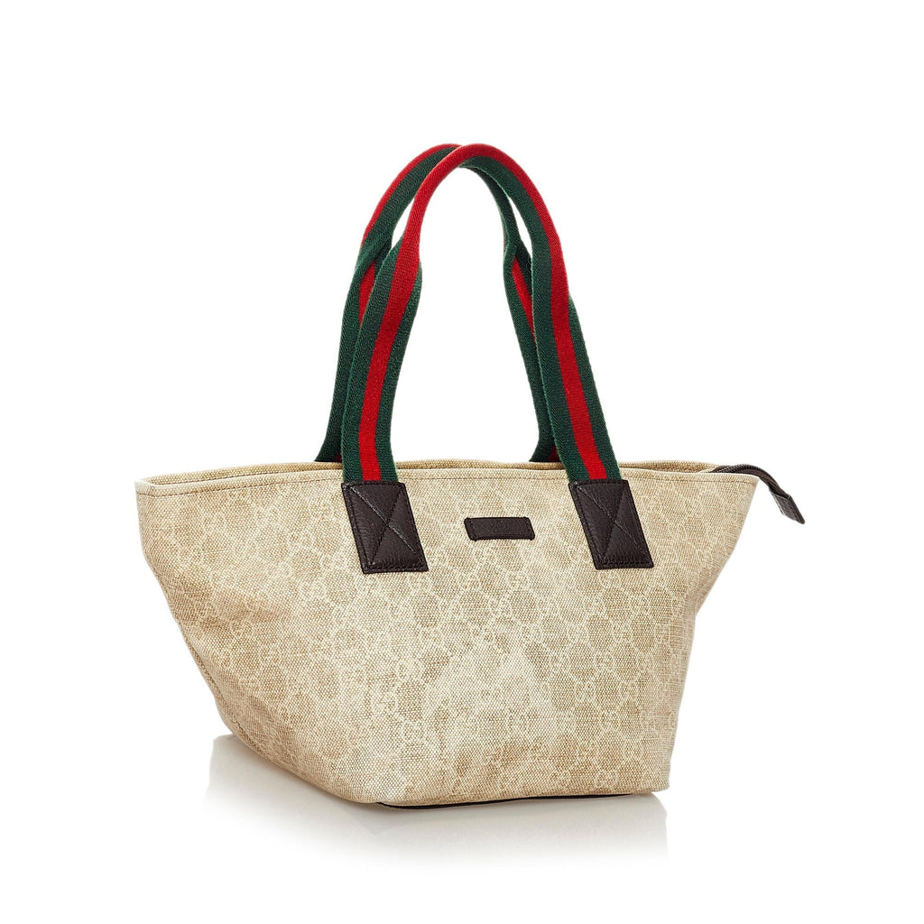 Gucci Gucci Canvas Web Handbag (SHG-33394)