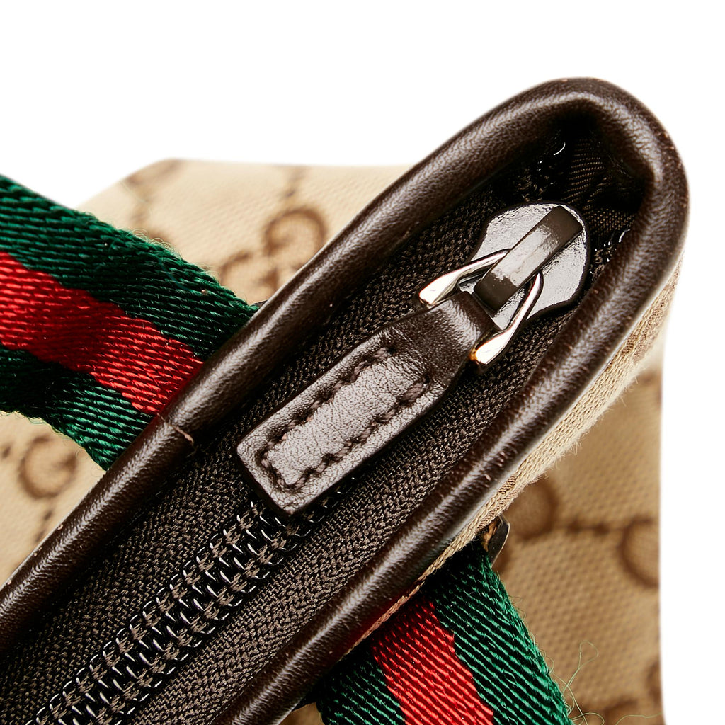 Gucci Gucci Canvas Web Handbag (SHG-34116)
