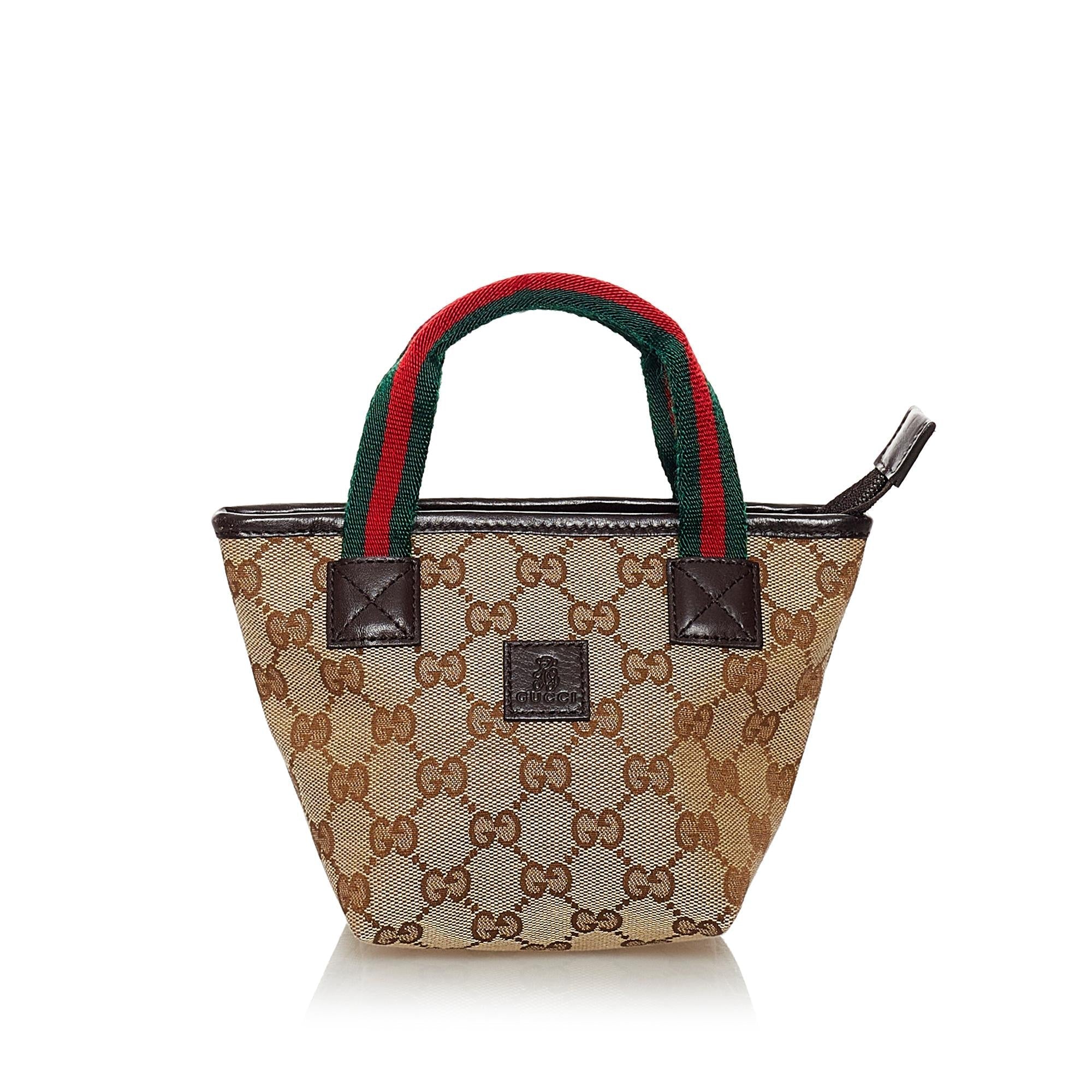 Gucci Gucci Canvas Web Handbag (SHG-34116)