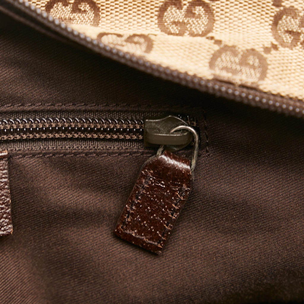 Gucci GG Canvas Web Handbag (SHG-35590)