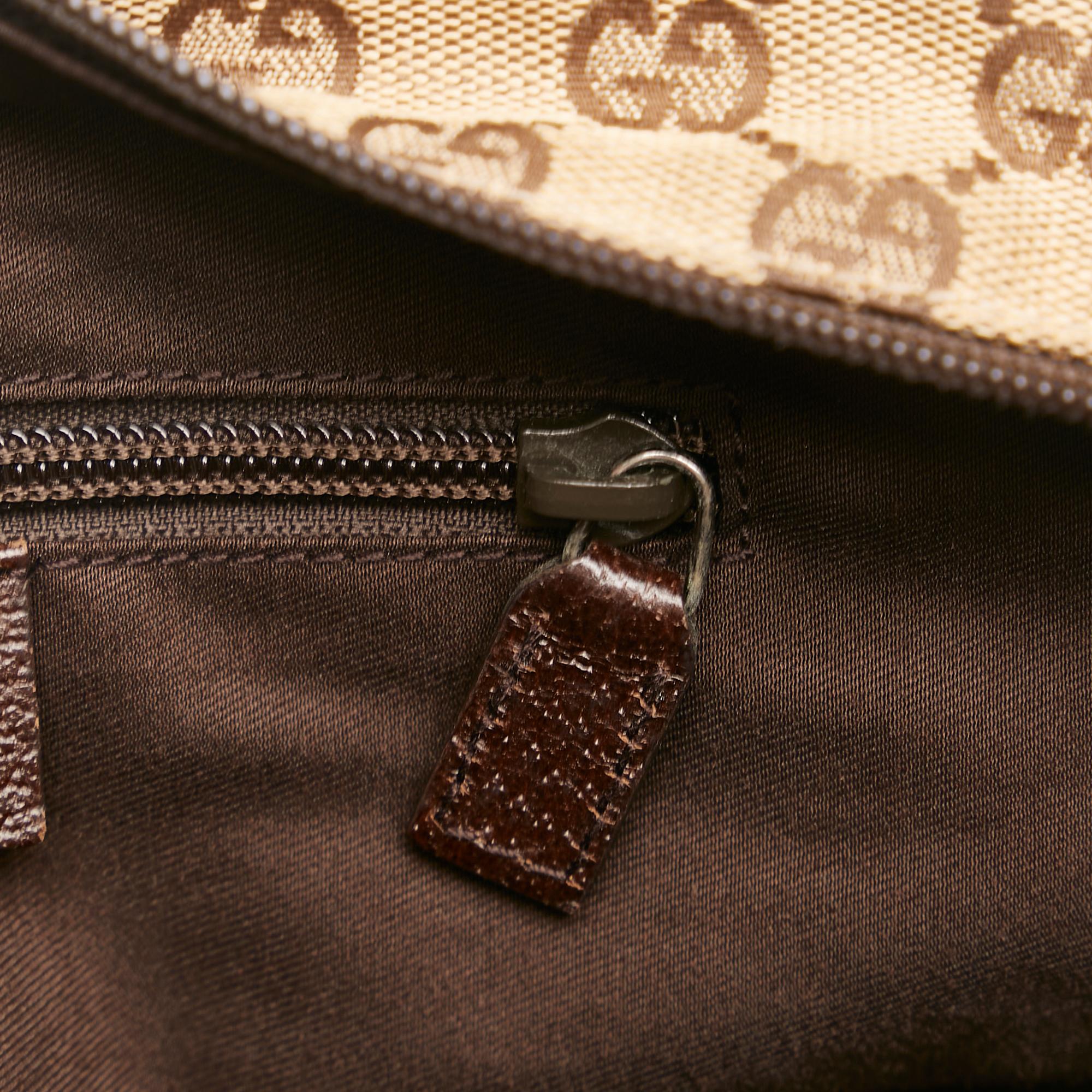 Gucci GG Canvas Web Handbag (SHG-35590)