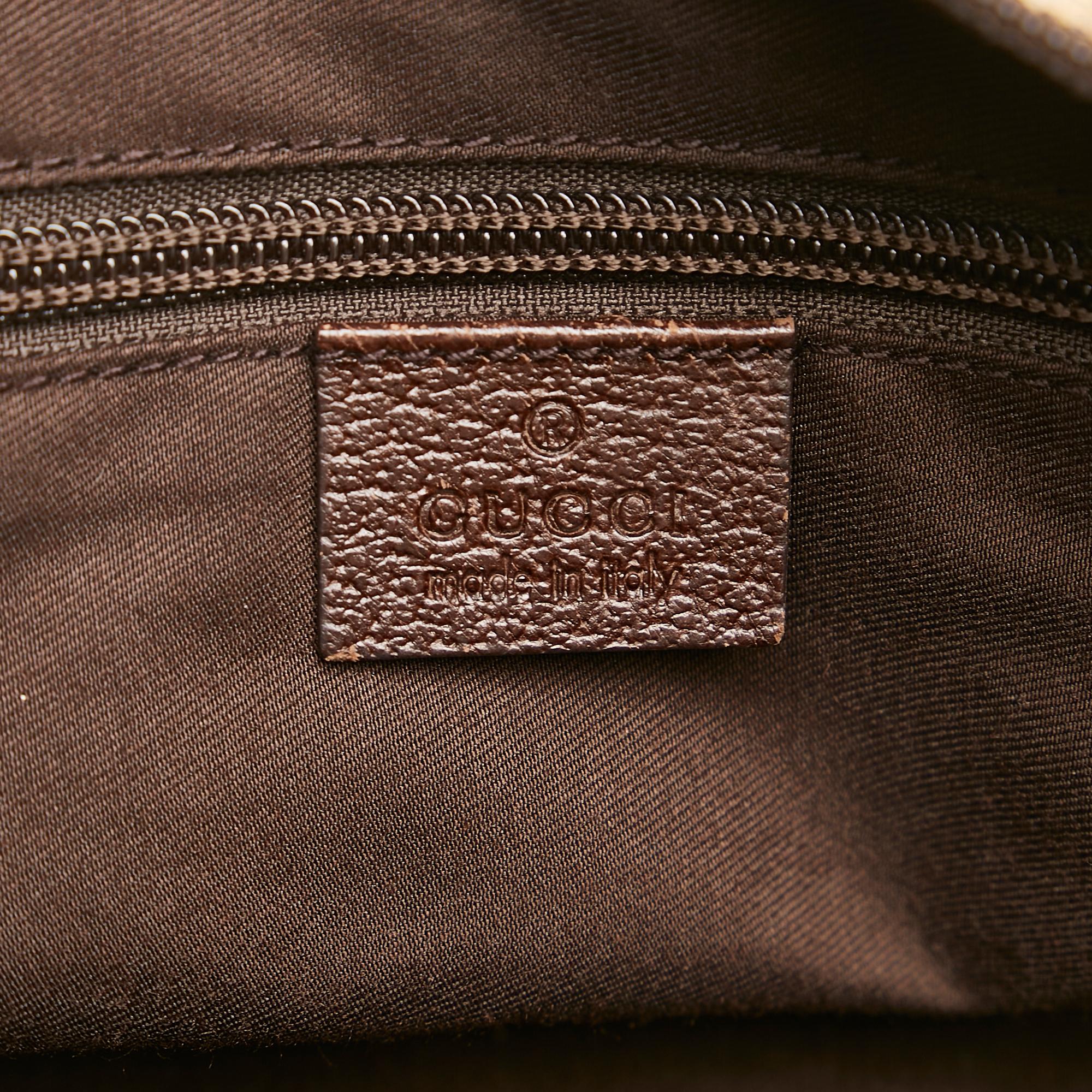 Gucci GG Canvas Web Handbag (SHG-35590)
