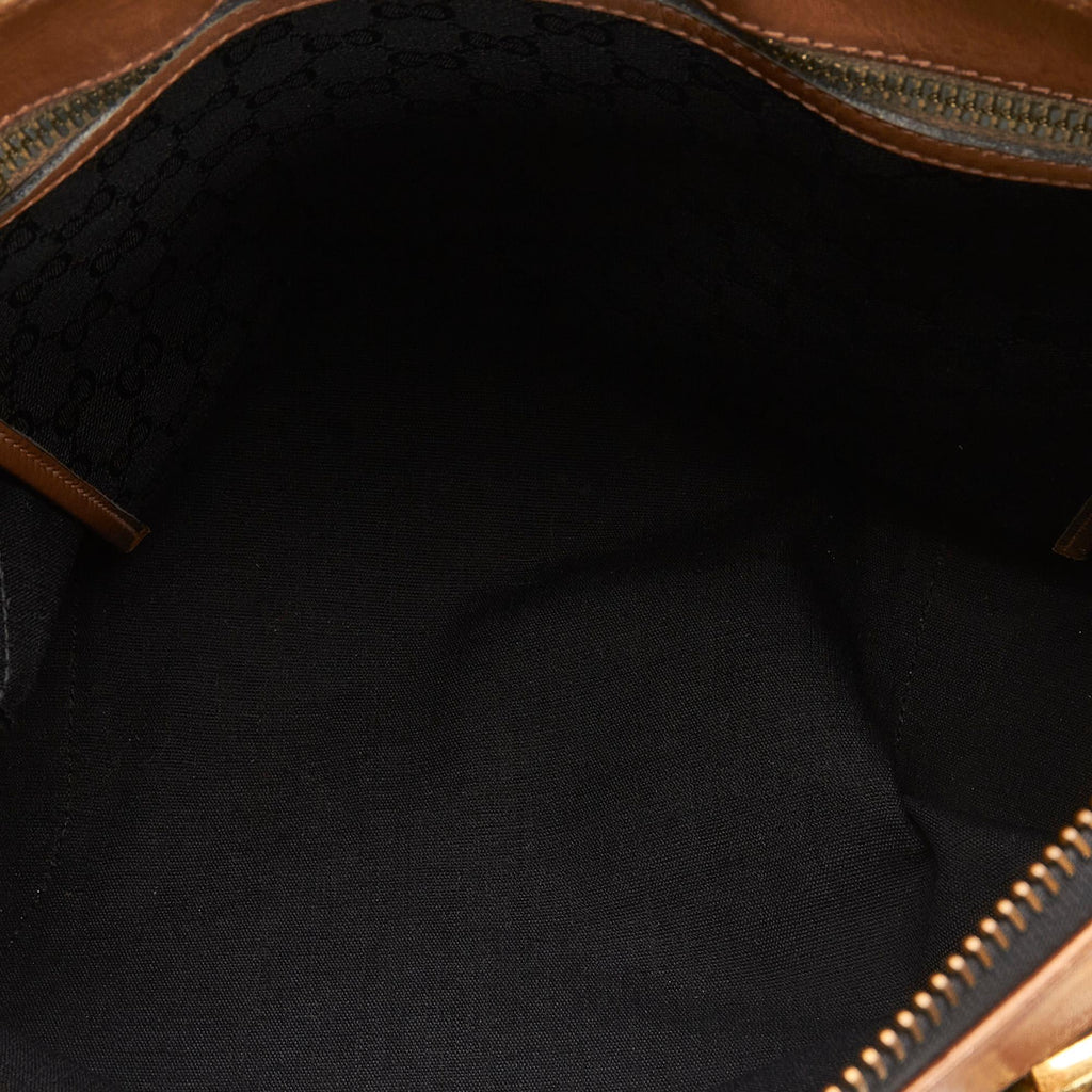 Gucci GG Canvas Web Handbag (SHG-k9W5m6)