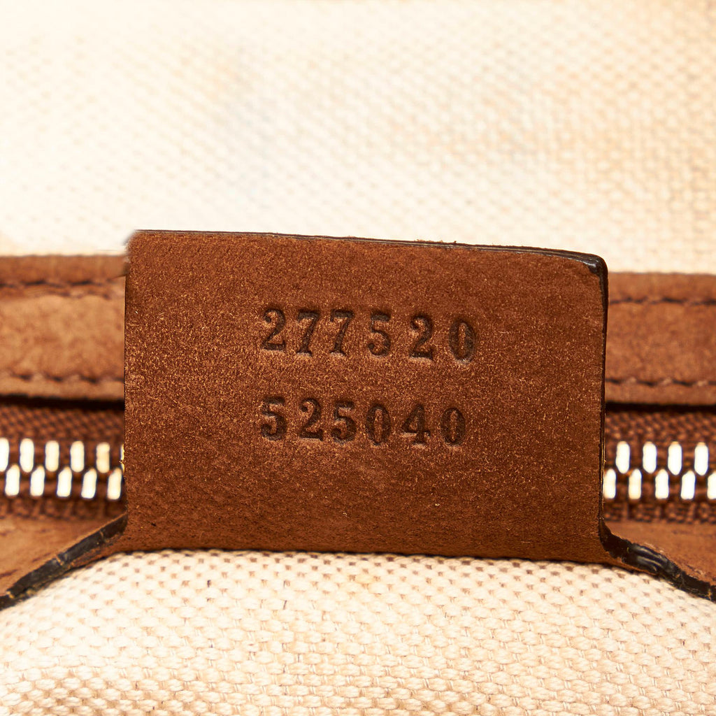 Gucci Gucci Canvas Web Jackie Crossbody Bag (SHG-33893)