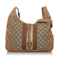 Gucci Gucci Canvas Web Jackie Crossbody Bag (SHG-33893)