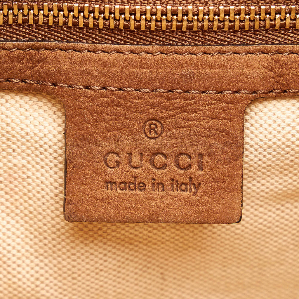 Gucci Gucci Canvas Web Jackie Crossbody Bag (SHG-33893)