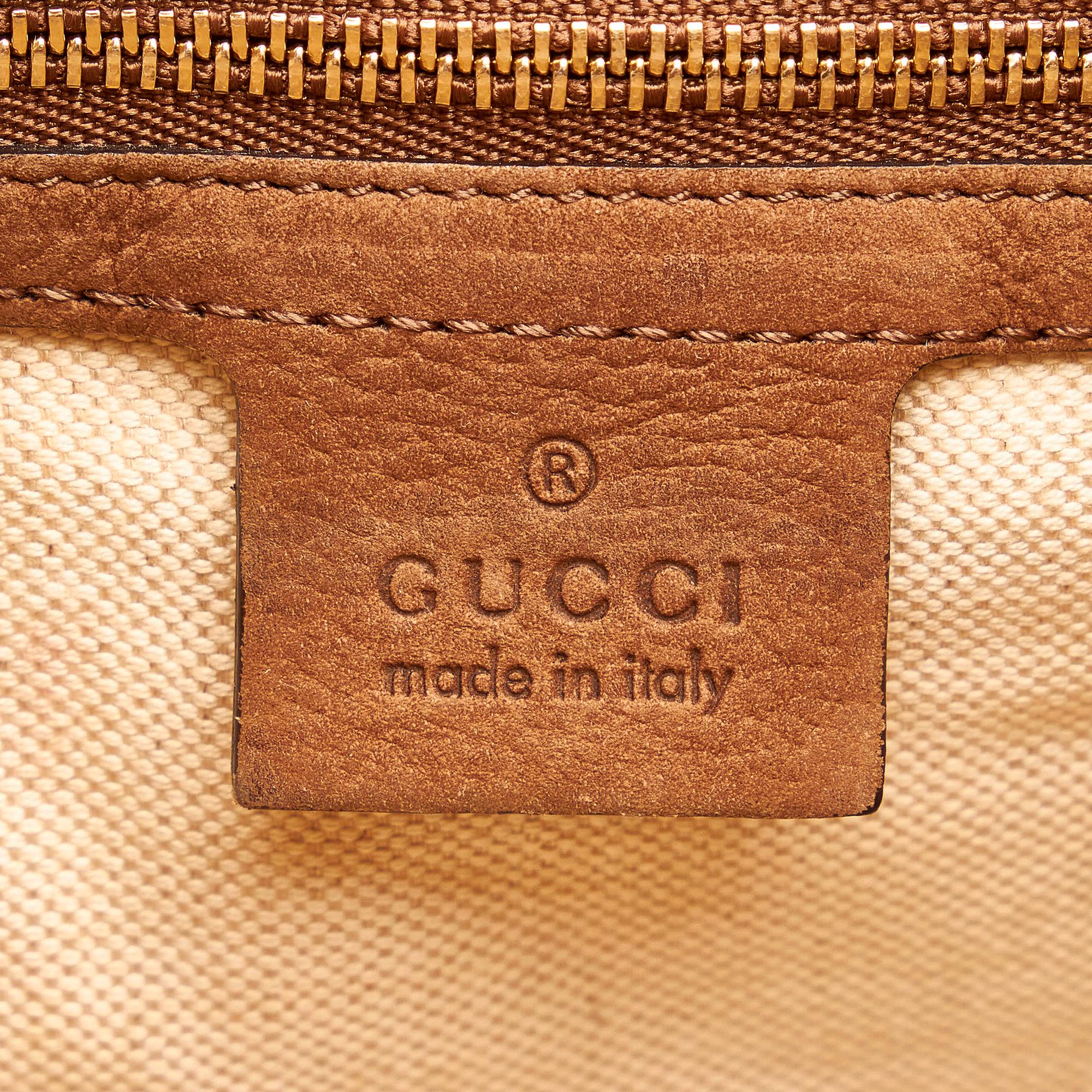 Gucci Gucci Canvas Web Jackie Crossbody Bag (SHG-33893)