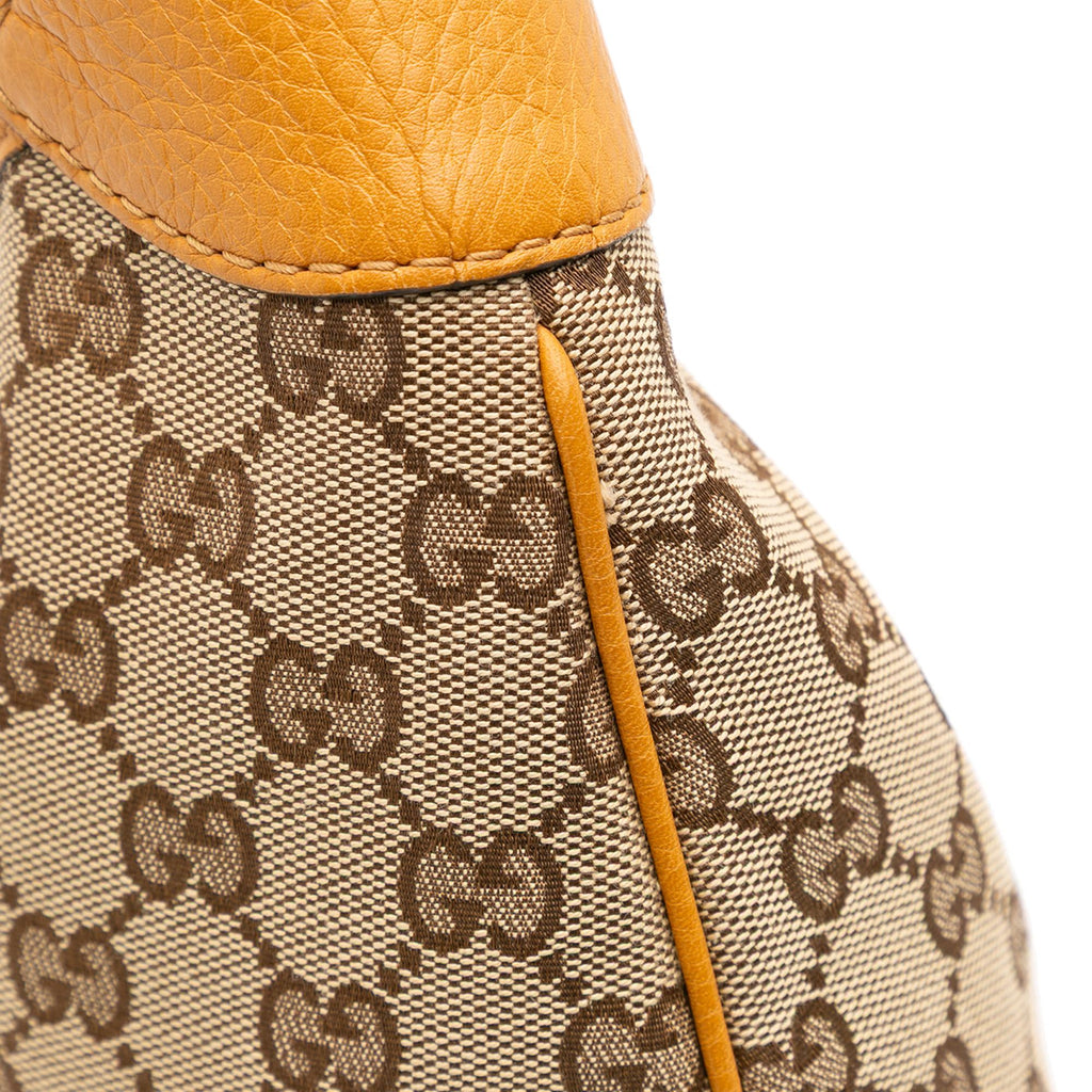 Gucci GG Canvas Web Jackie O Bouvier Crossbody